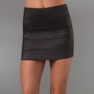 Pleasure Doing Business Bandage Skirt - Black